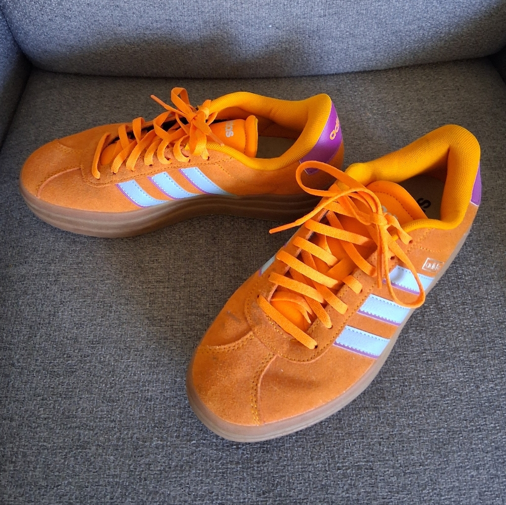 Adidas Gazelle Bold Orange Sneakers
